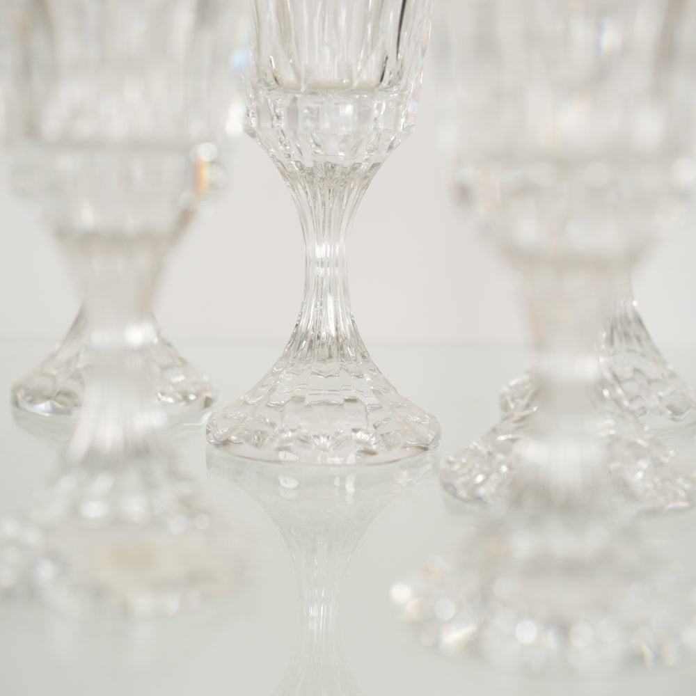 Antique Wine Glasses & French Stemware