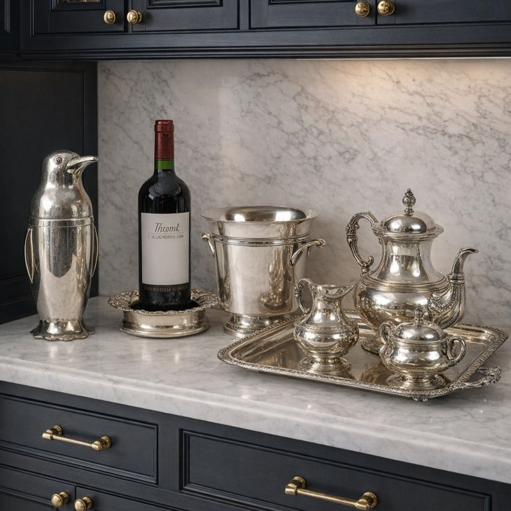 French Antique Silverware Silver Accessories English Silver