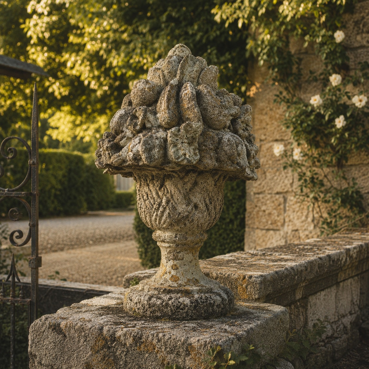 Antique Garden Finials & Architectural Accents