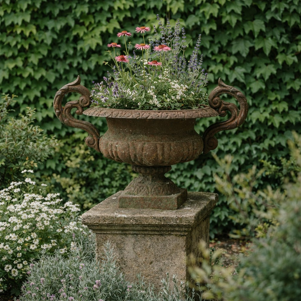 Antique French Medici Urns & Planters