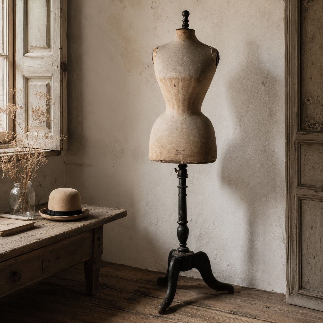 Antique French dressmaker’s mannequin