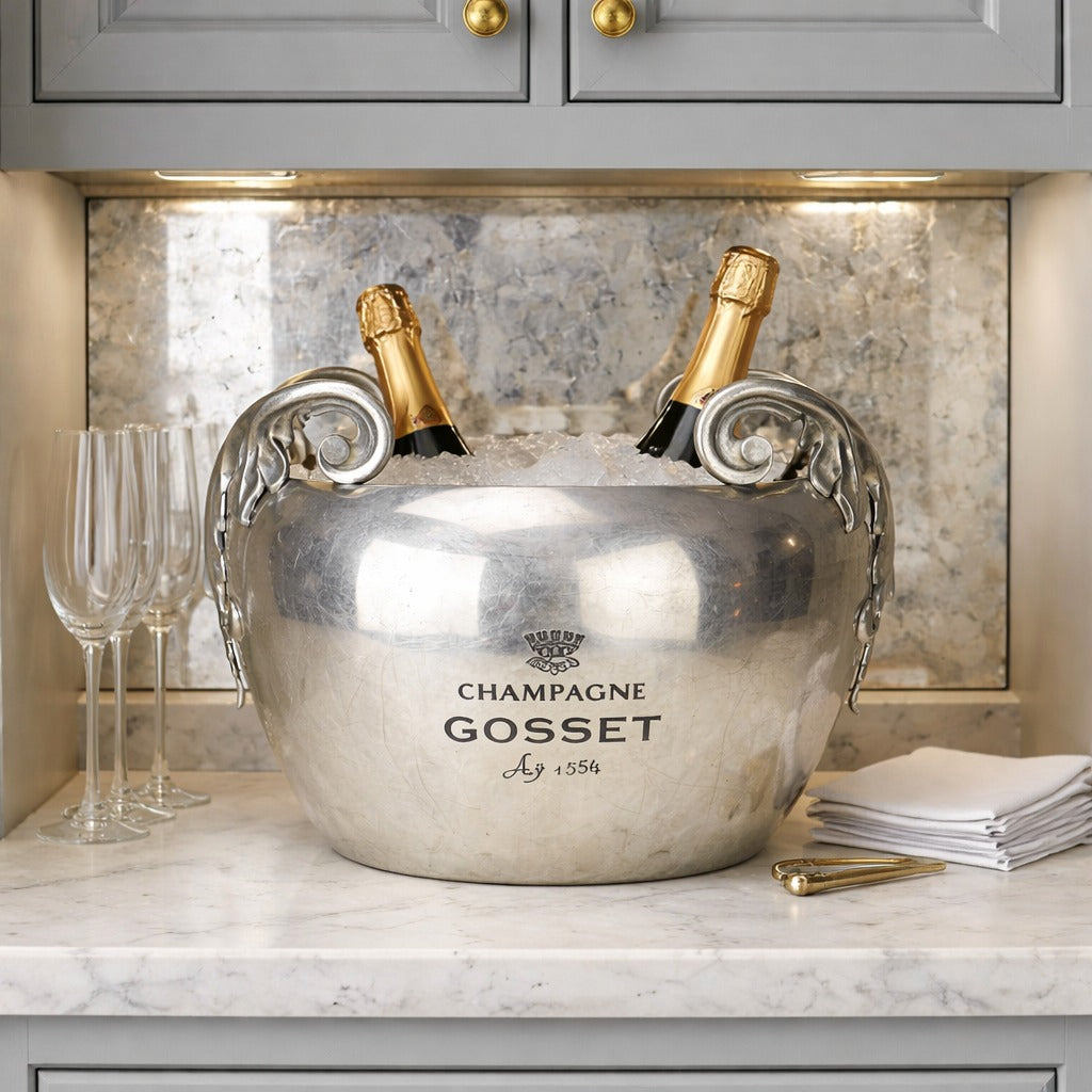 Vintage French Champagne Buckets Wine Coolers Ice Buckets
