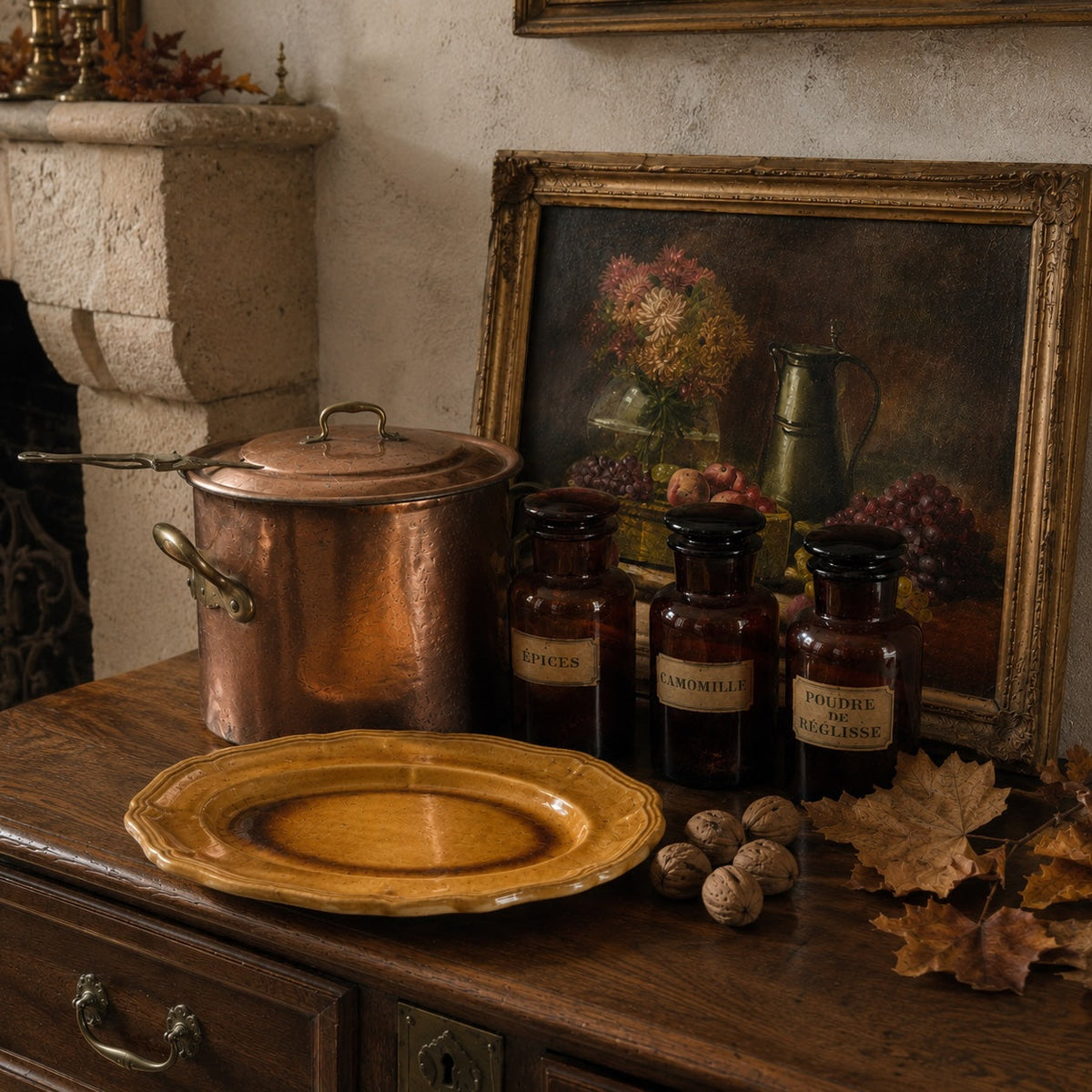 Fall decorative accents with French flair