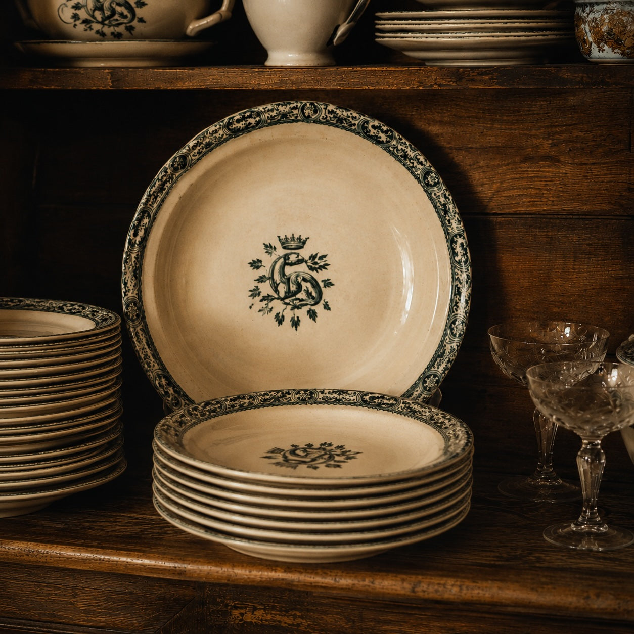 French Dinnerware & Vintage Tableware