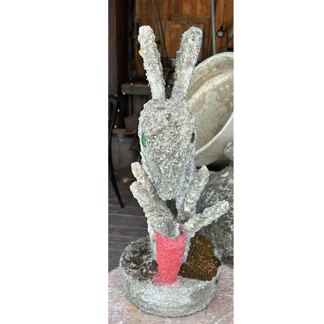 Charming Garden Bunny Sculpture - 21½"