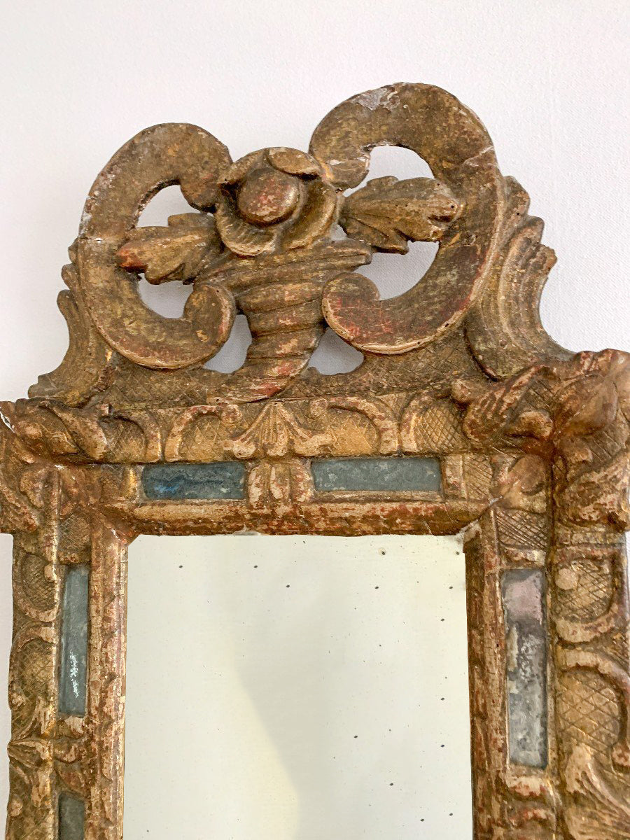 18th- Century Parclose Mirror - 22½" x 14¼"