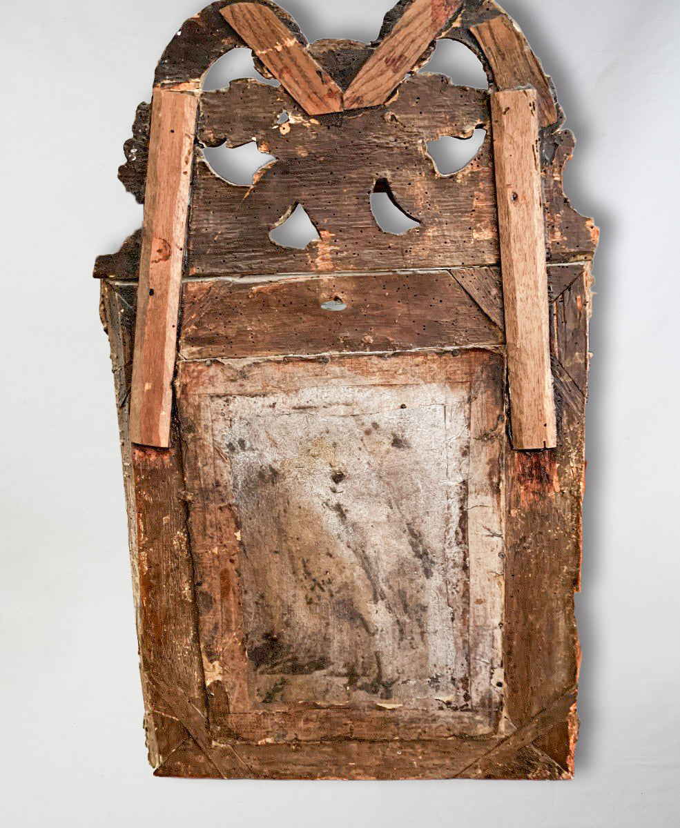 18th- Century Parclose Mirror - 22½" x 14¼"