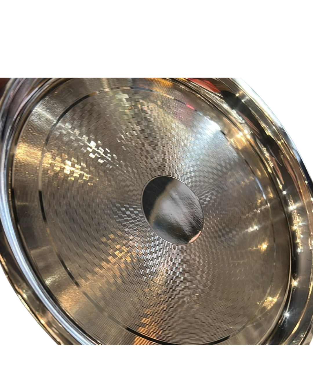 Silver-plated English decorative platter