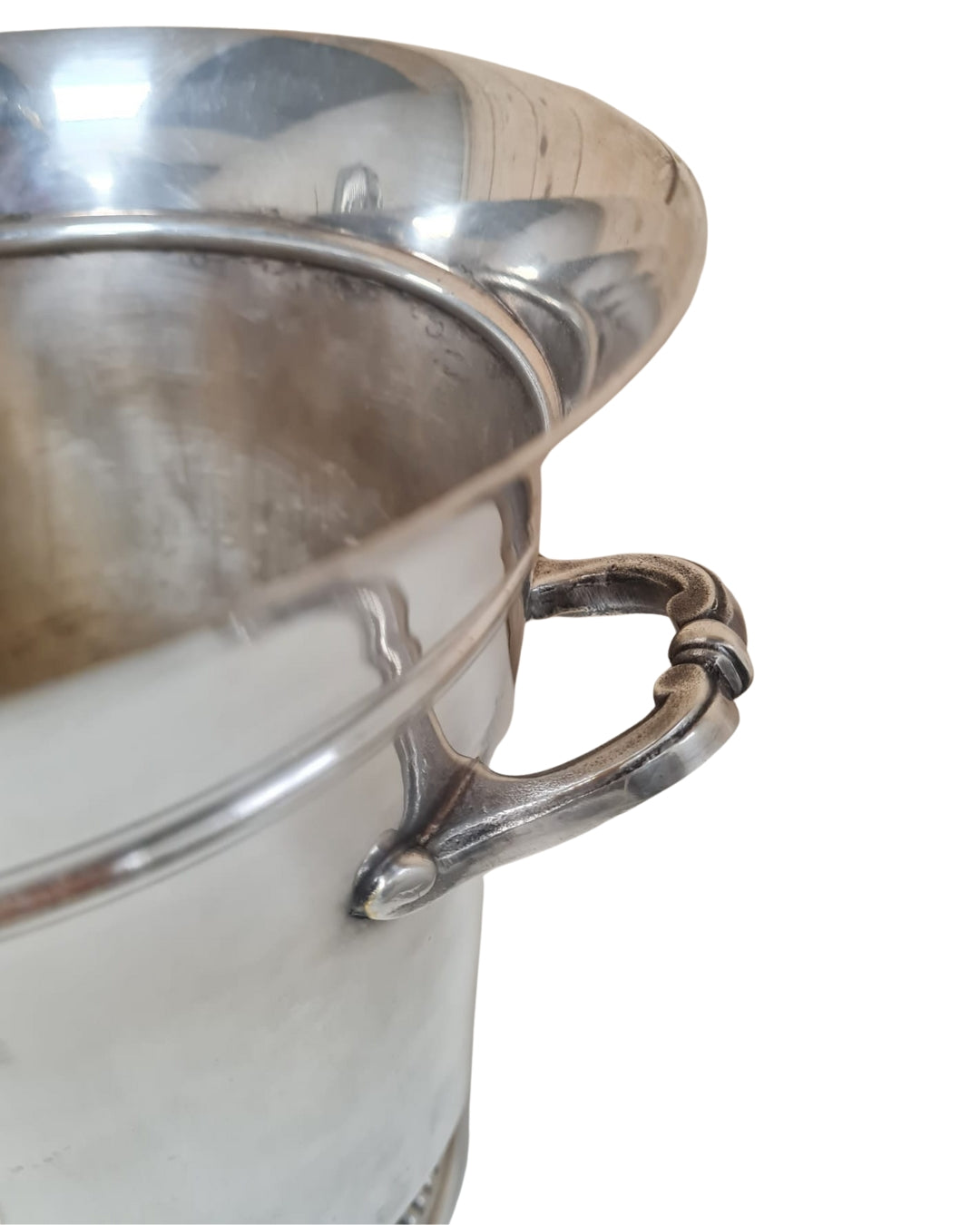 Timeless silver plate champagne cooler