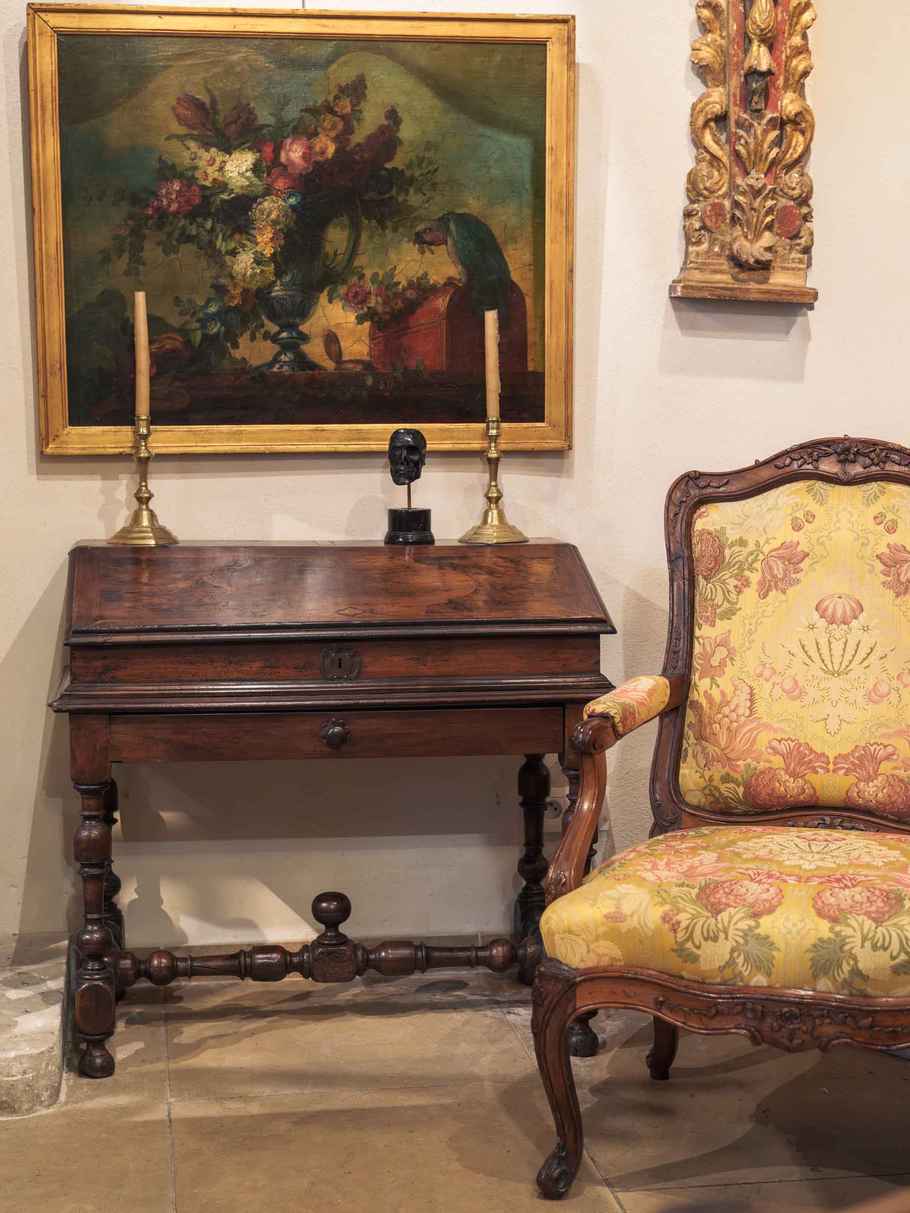 Antique floral still life artworks
