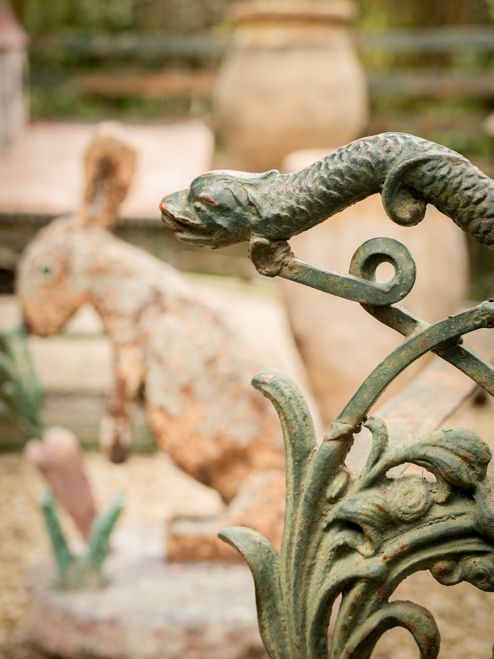 Elegant late 18th-century bench