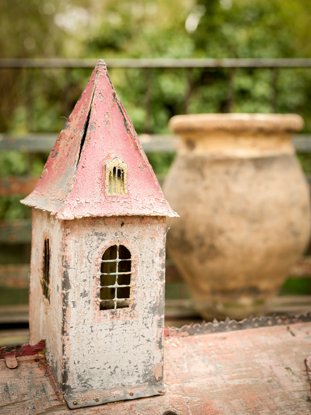 Subtle elegant terracotta jars