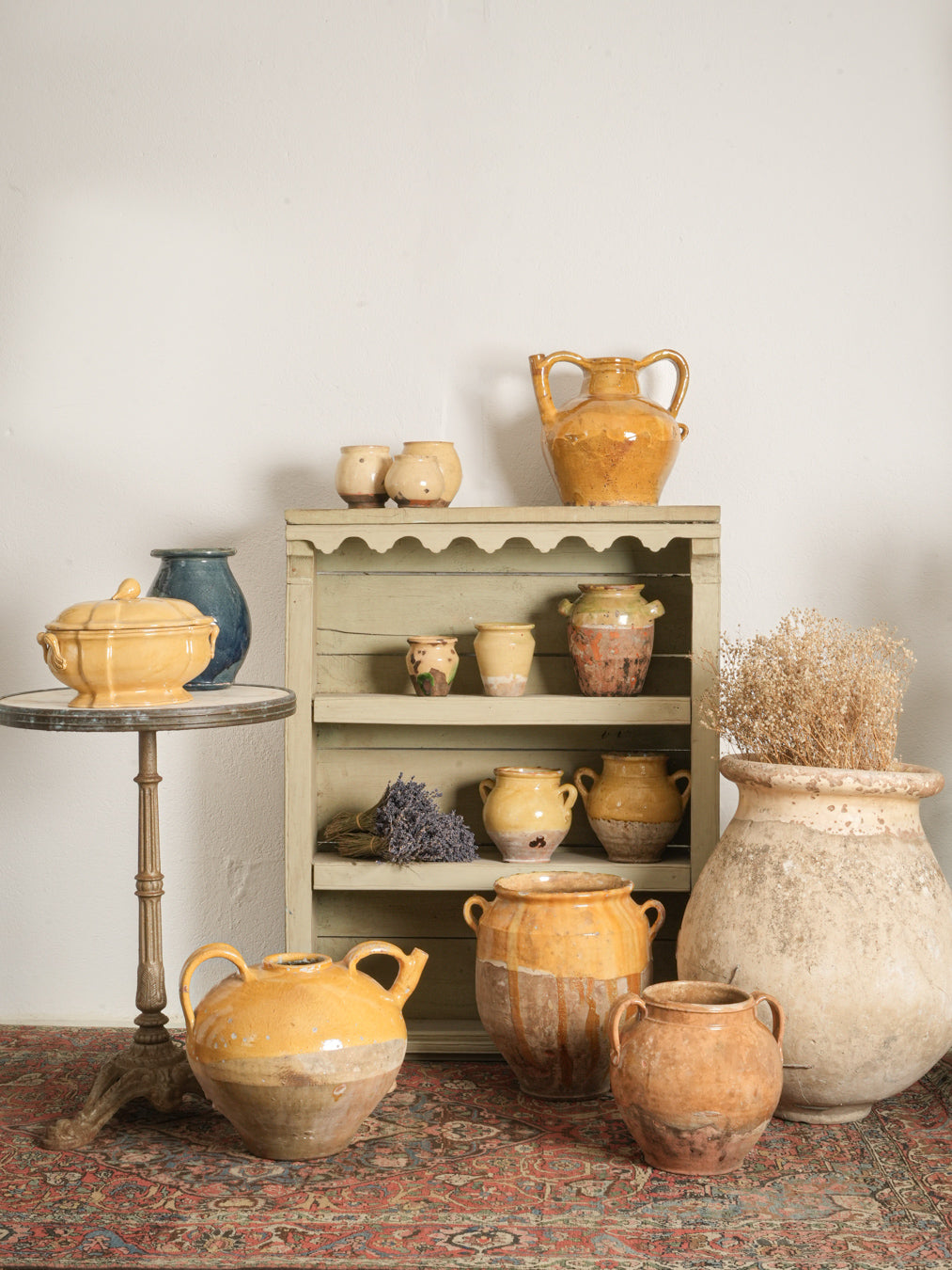 Charming rustic French jar