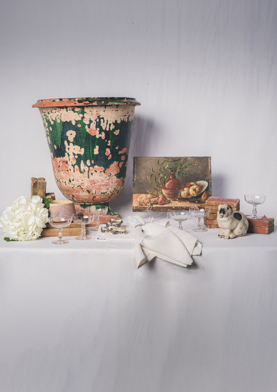 Characterful Provençal kitchen artwork