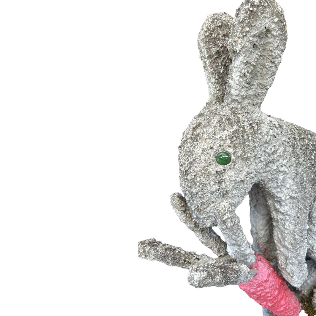Charming Garden Bunny Sculpture - 21½"