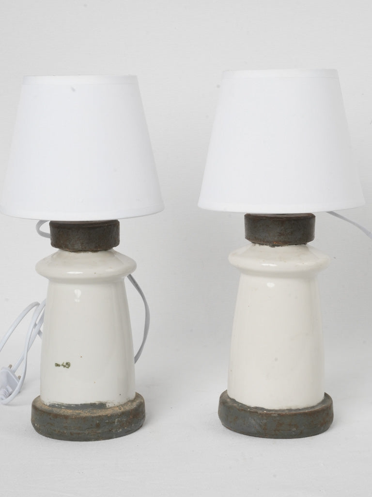 Retro metal base decor lamps