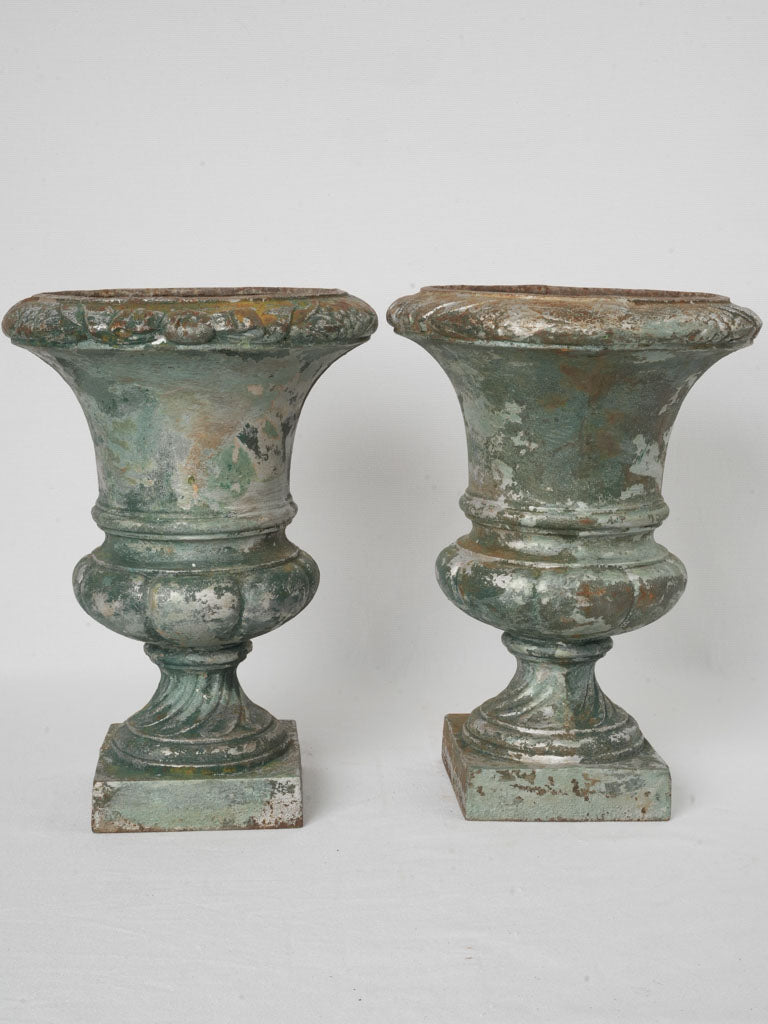 Classic mid-century Medici urns