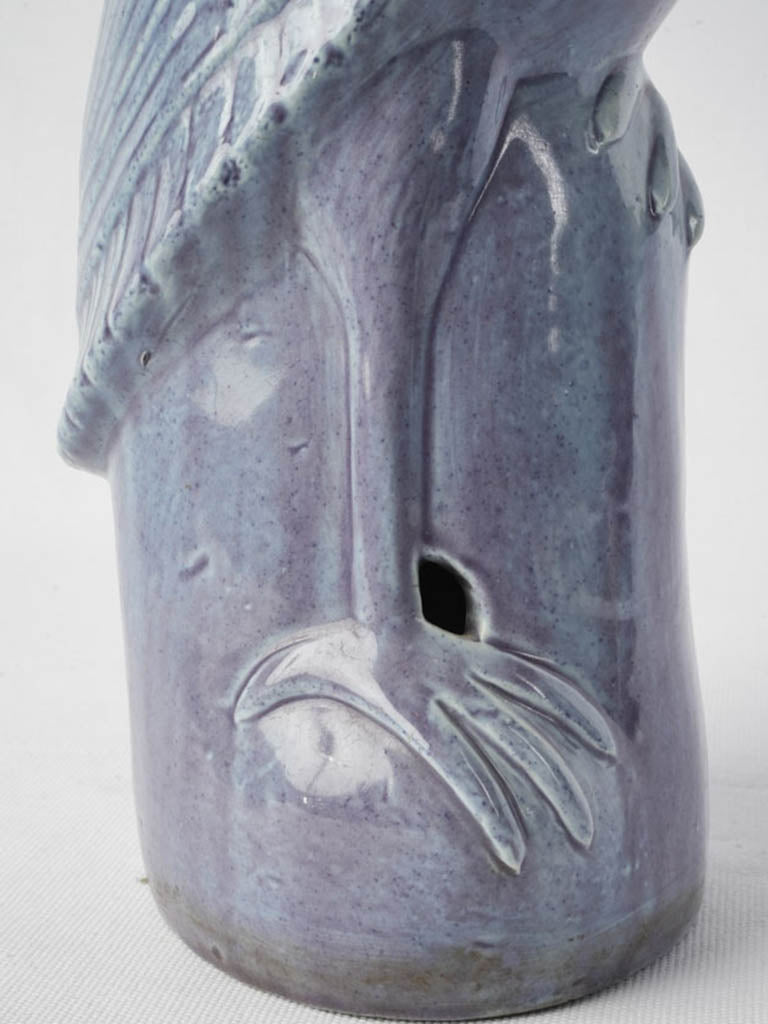 Mysterious refined glazed bird figure