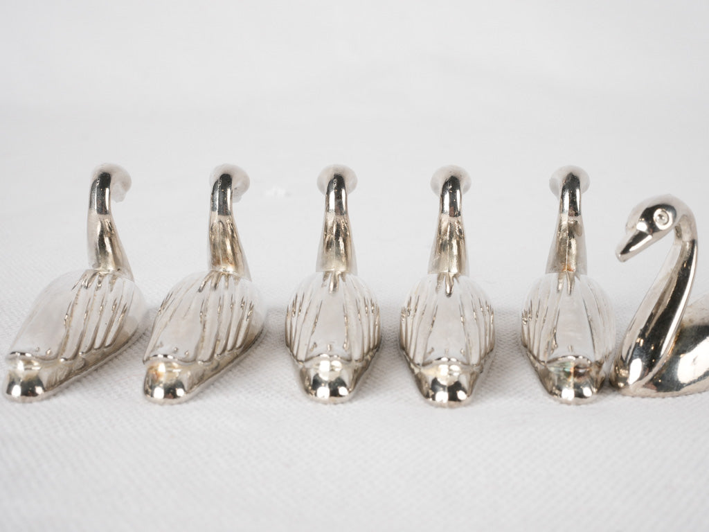Classic mirrored knife rests set