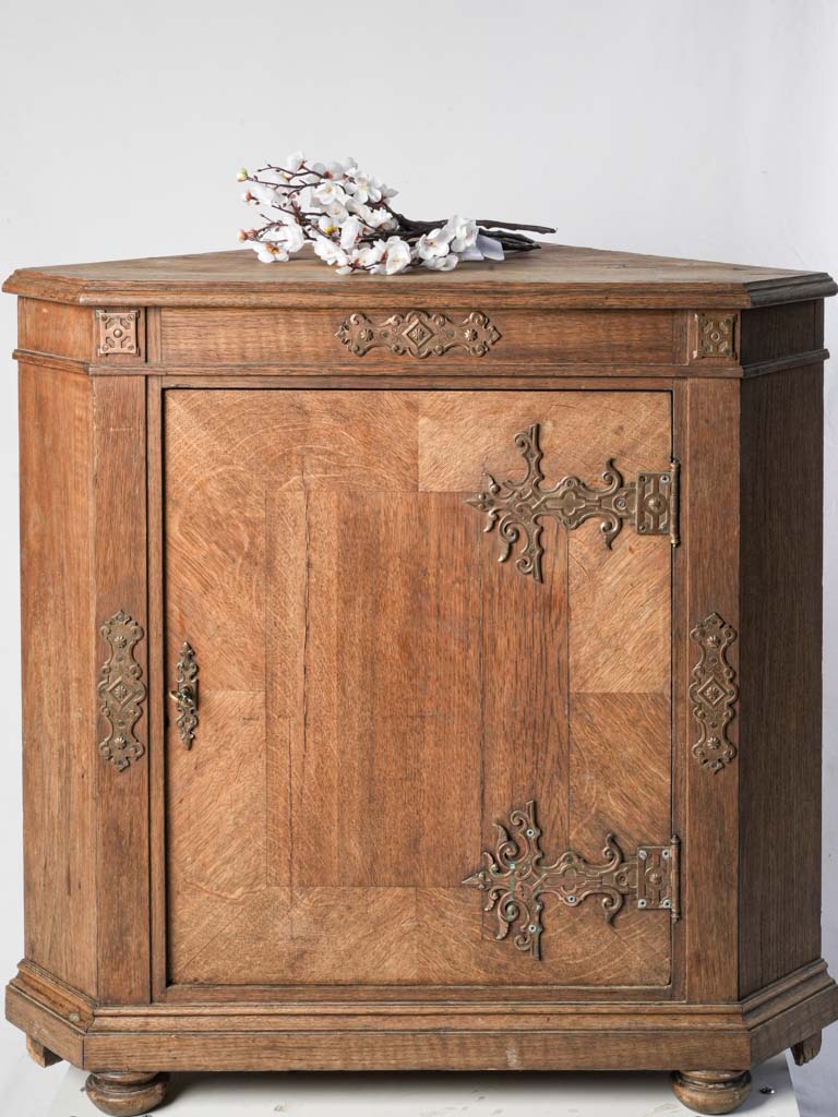 Vintage French corner cabinet
