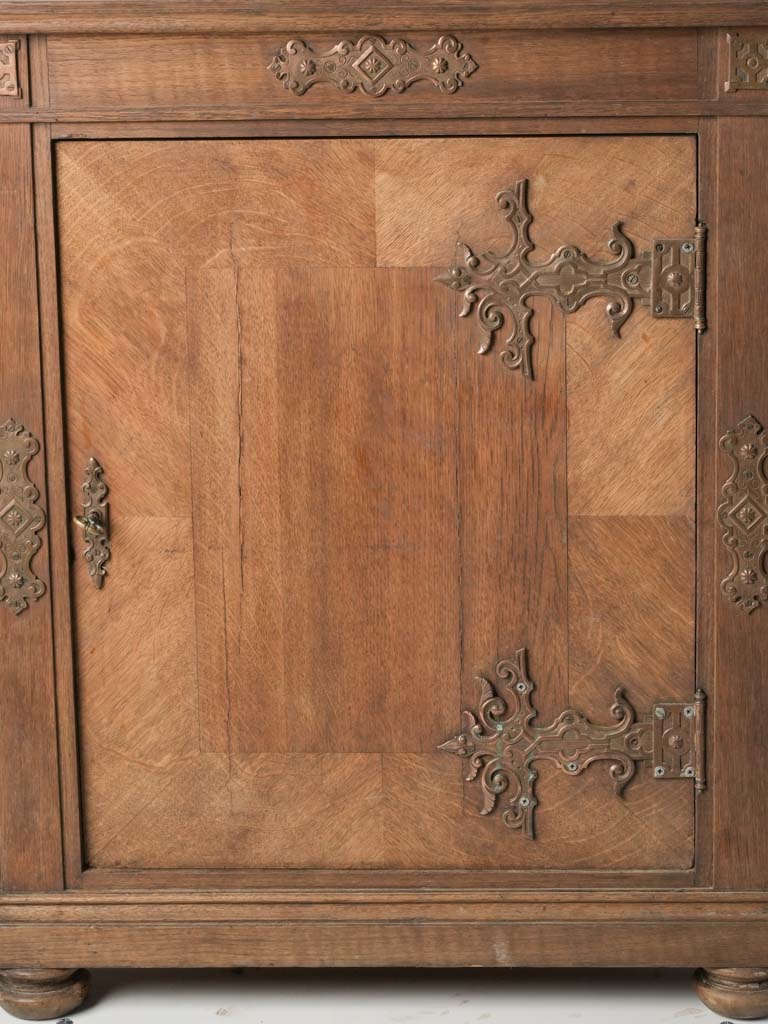 Rustic beechwood cabinet