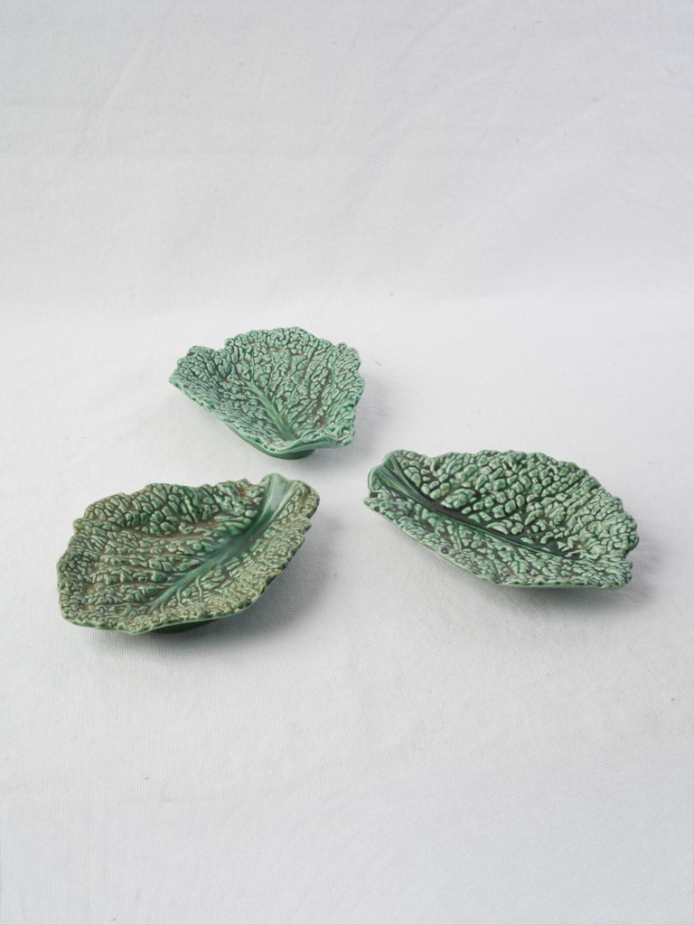 Antique French ceramic serving dish