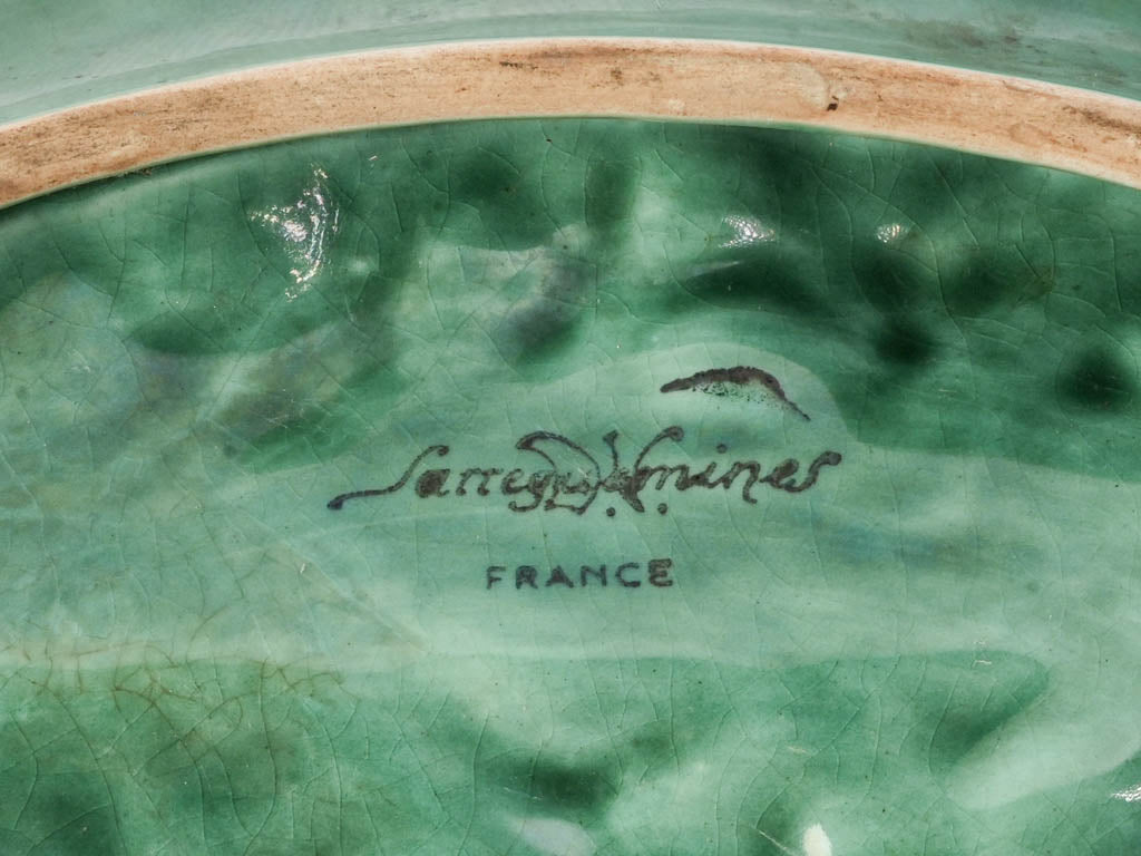Collectible Sarreguemines country-style ware