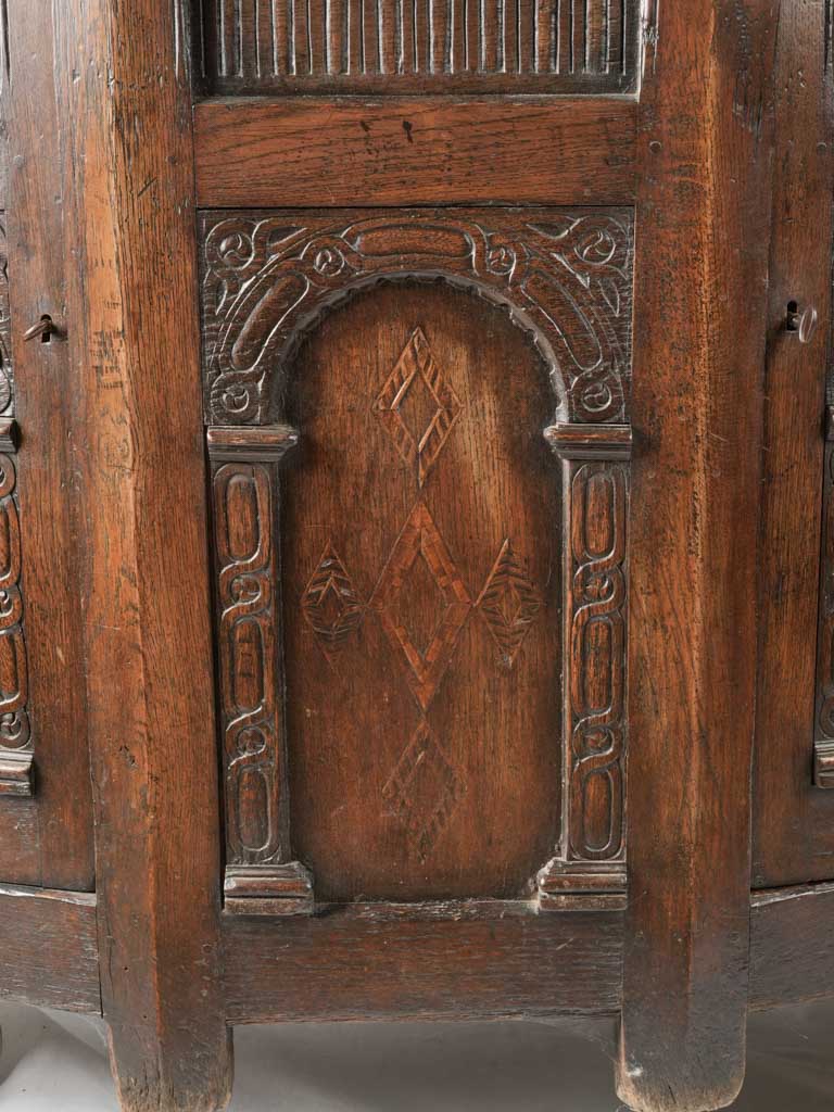 Original 16th-century French oak dresser