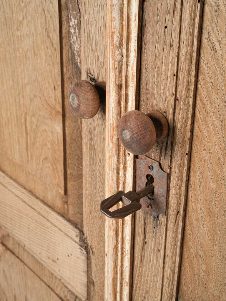 Practical handcrafted antique armoire