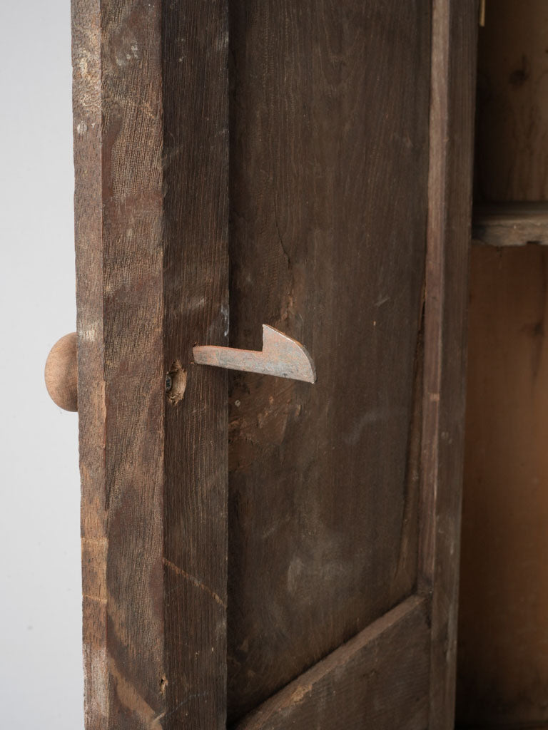 Folk craftsmanship rustic armoire