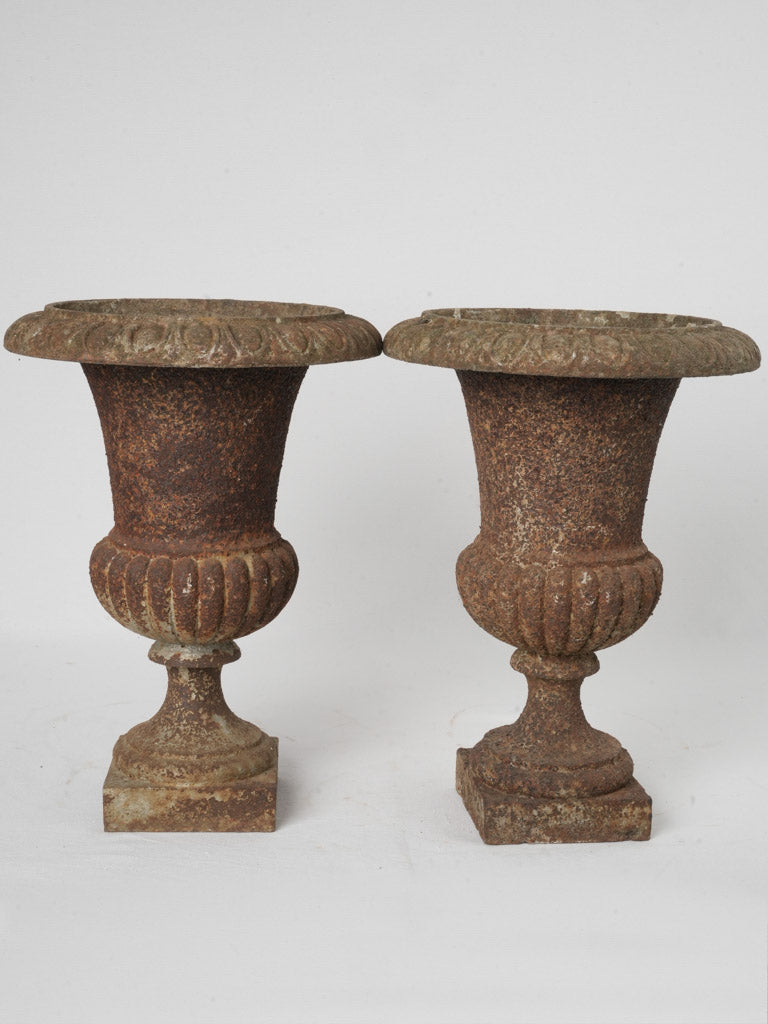 Classical cast iron urns