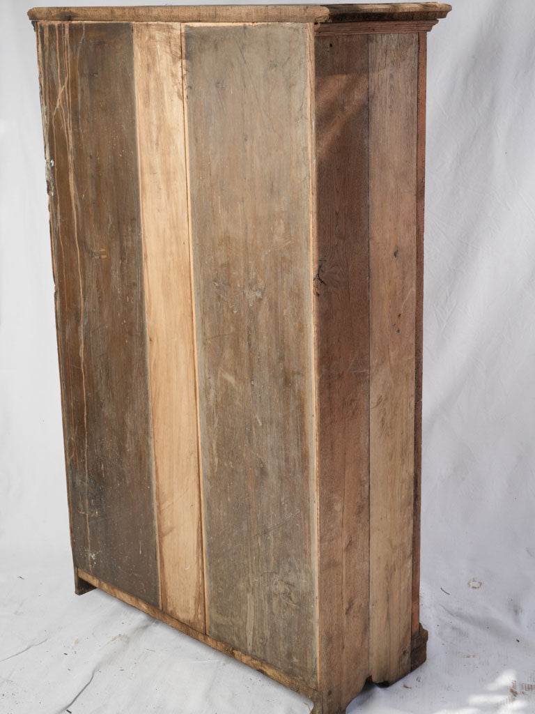 Petite utilitarian rustic armoire