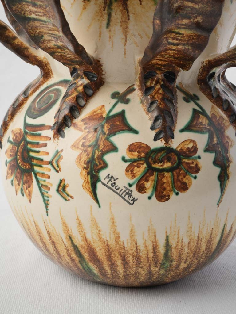Bold stylised Paul Fouillen vase