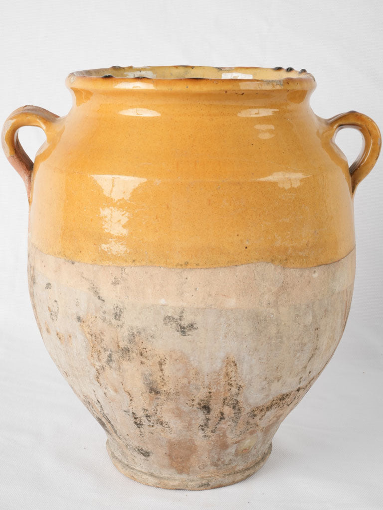 Classic French ceramic confit vessel