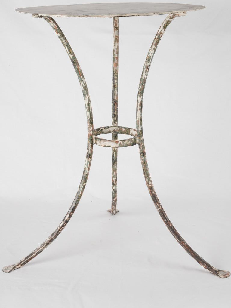 Antique white-patina bistro garden table