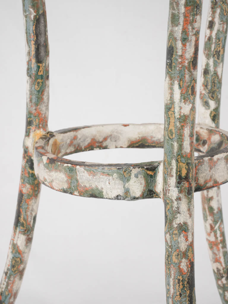 Rustic French garden bistro table