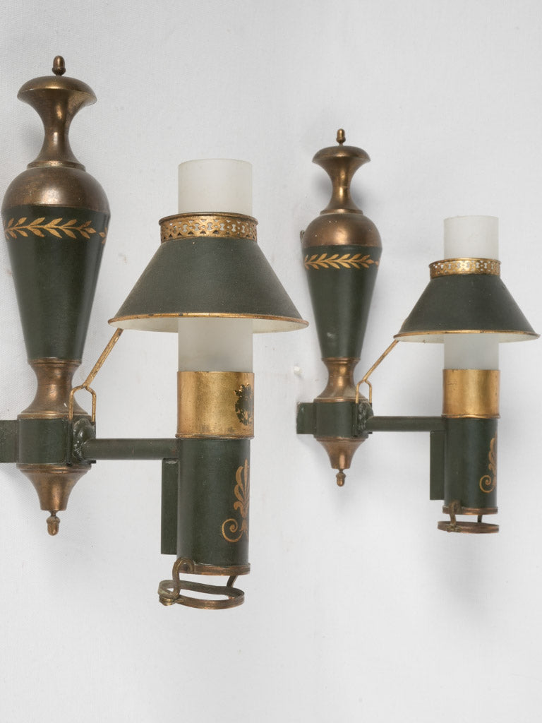 Classical, Olive Leaf, Acanthus Design Sconces