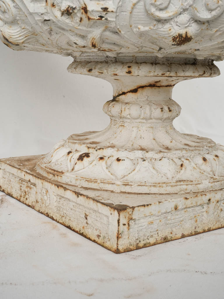 Historic restored iron planters