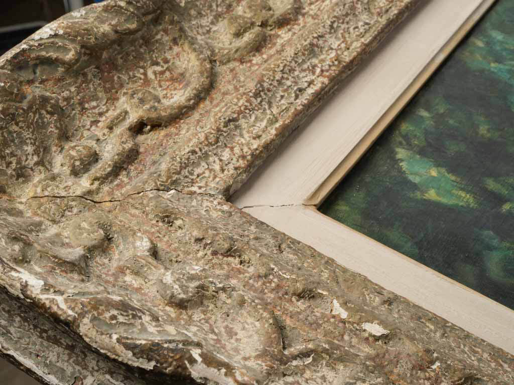 Intricate Montparnasse framed artwork