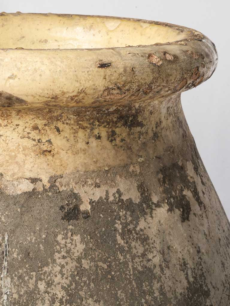Elegant patina flower vase