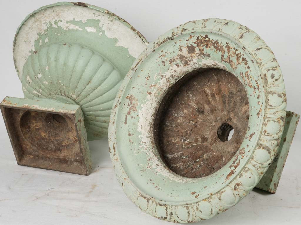 Elegant antique indoor planters