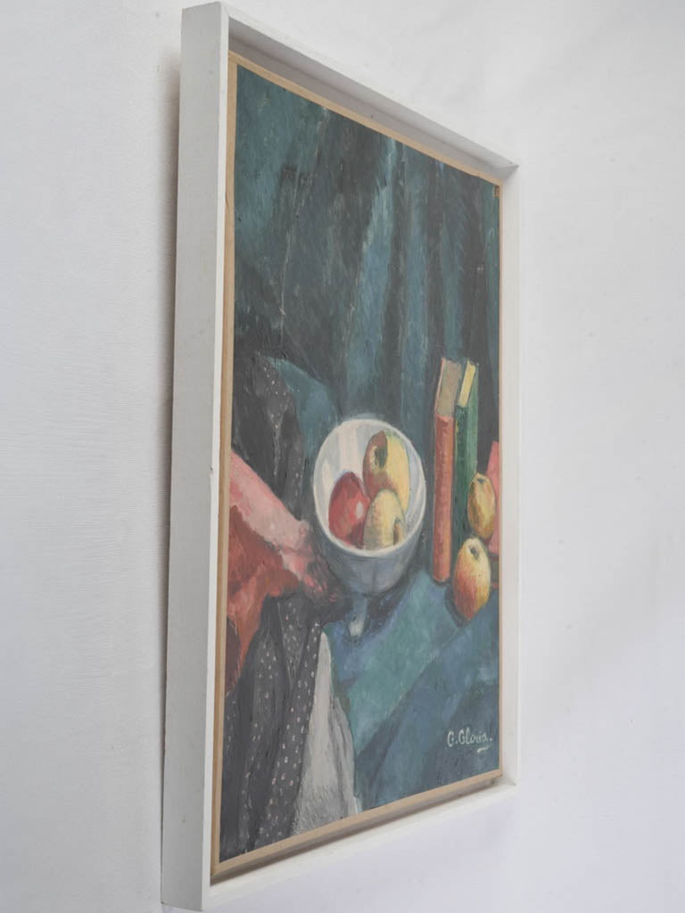 Expressive brushwork oil painting