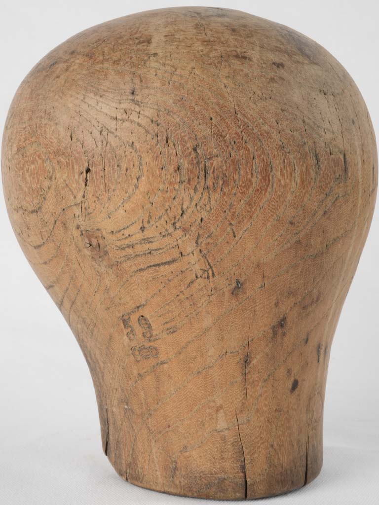 Antique French Wig/Hat Stand 9¾"