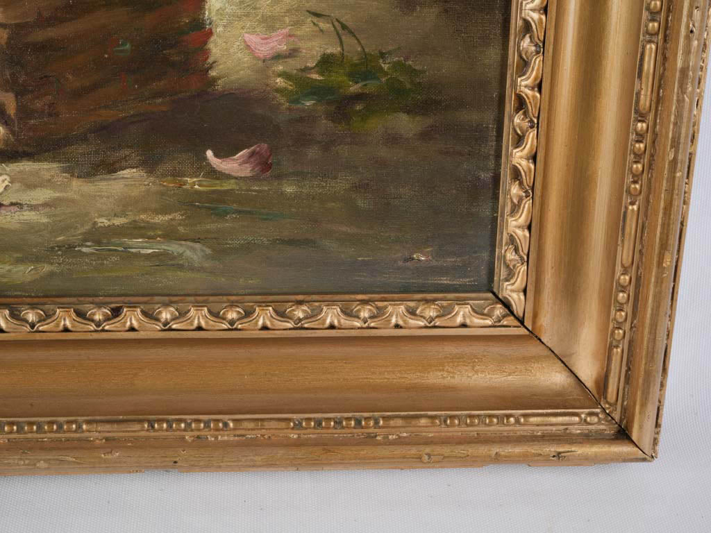 Warm romantic garden-themed masterpiece