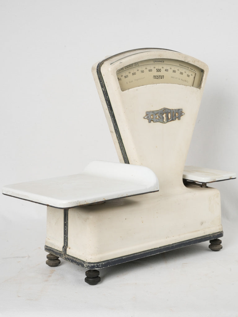 Vintage painted industrial trade scale