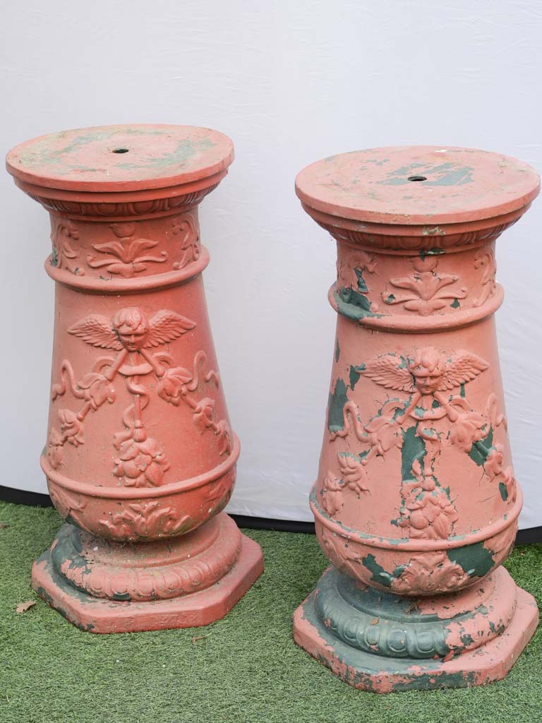 Timeless aesthetic vintage pedestals