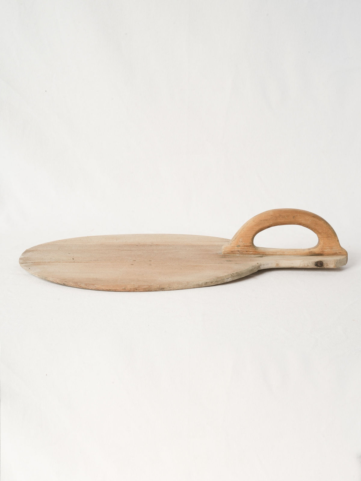 Vintage Wooden Pizza Peel with Top Handle from Chanteduc