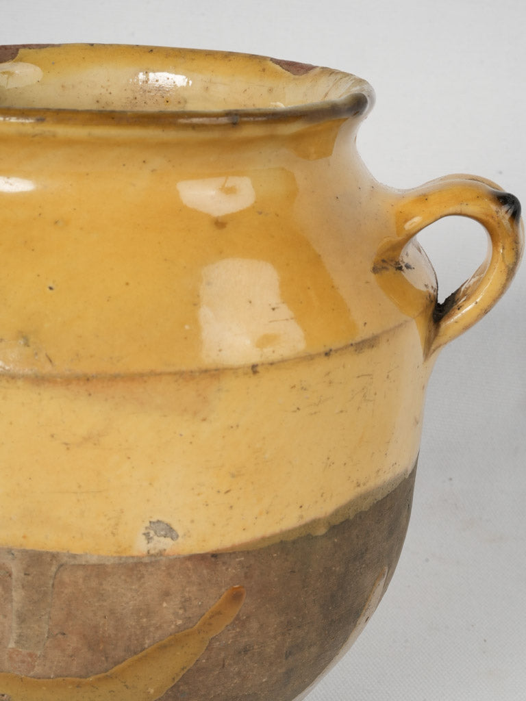 Delightful Aged Terracotta Confit Pot