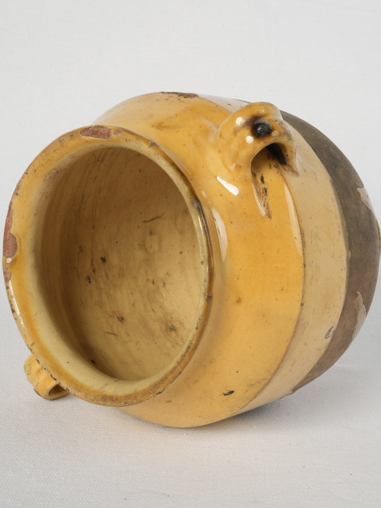 Rich Glazed Southwest Terracotta Confit Pot