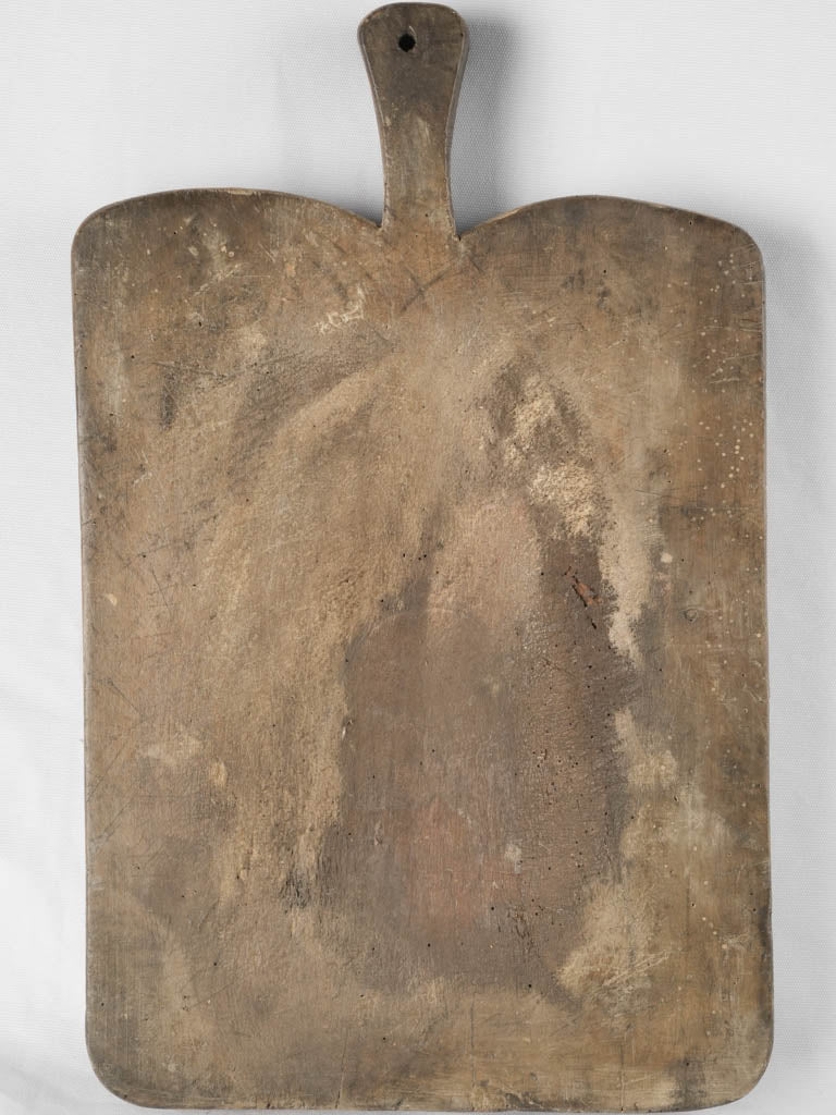 Antique scalloped kitchen cutting board